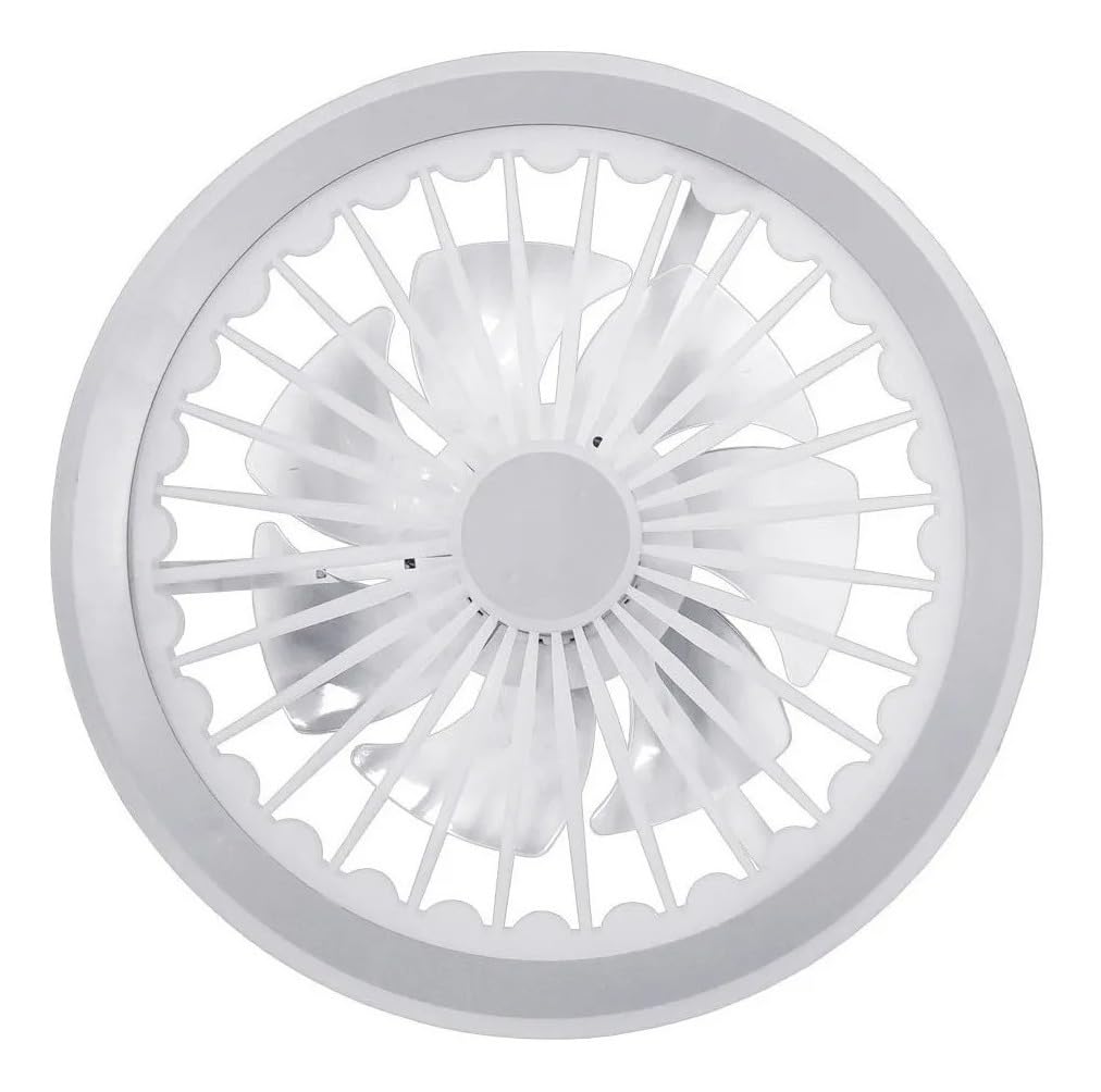 LAMPARA DE LED CON VENTILADOR 36W BLANCO