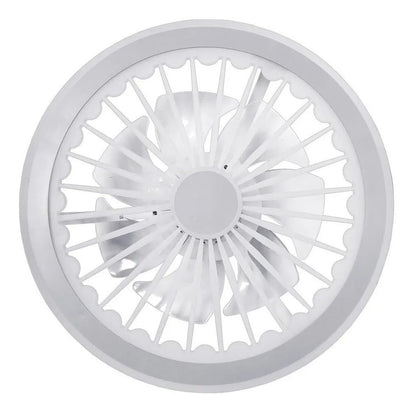 LAMPARA DE LED CON VENTILADOR 36W BLANCO