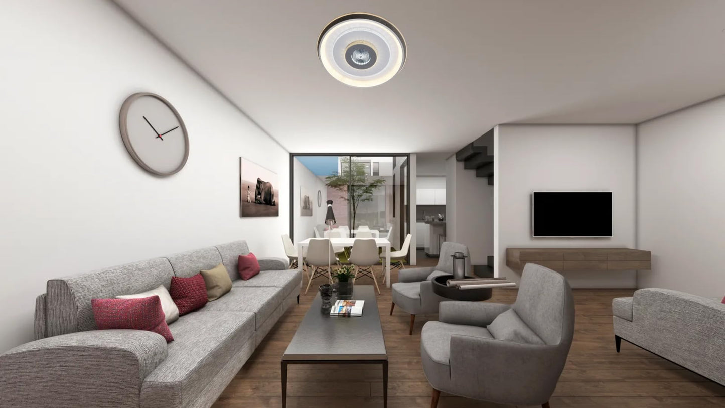Lampara Led 96w C/3 Tonos De Luz Smart