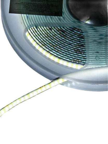 Tira Led Cob 5 Mts 12v Blanco Frío