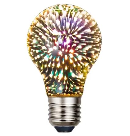 Foco Decorativo De Led 3d Fireworks (pack C/2 Pzas)
