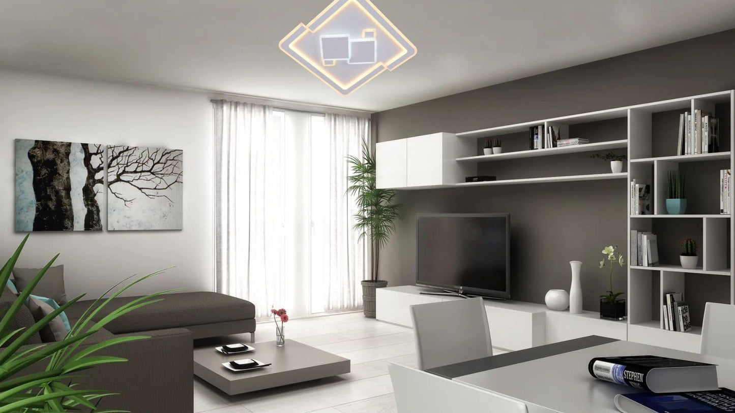 Lampara Led 130w C/ 3 Tonos De Luz Smart