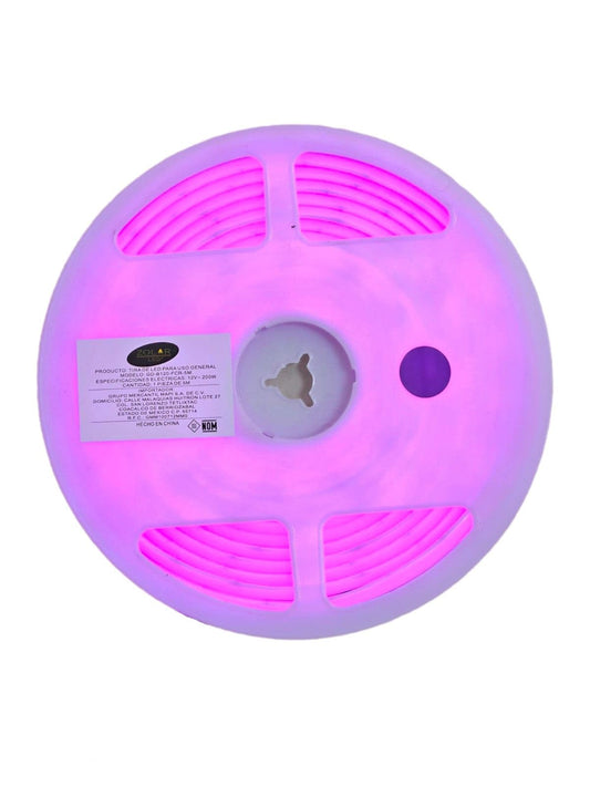Tira Neon 5mts Led Cob Morado