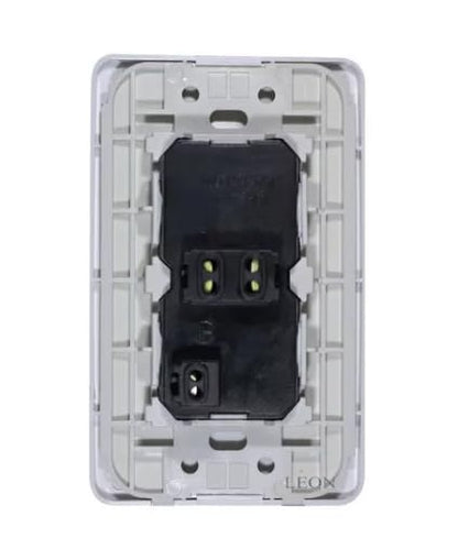 Contacto Doble C/placa Blanco (pack C/10 Pzas)