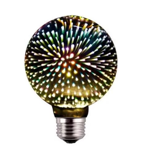 Foco Decorativo De Led 3d Fireworks (pack C/2 Pzas)