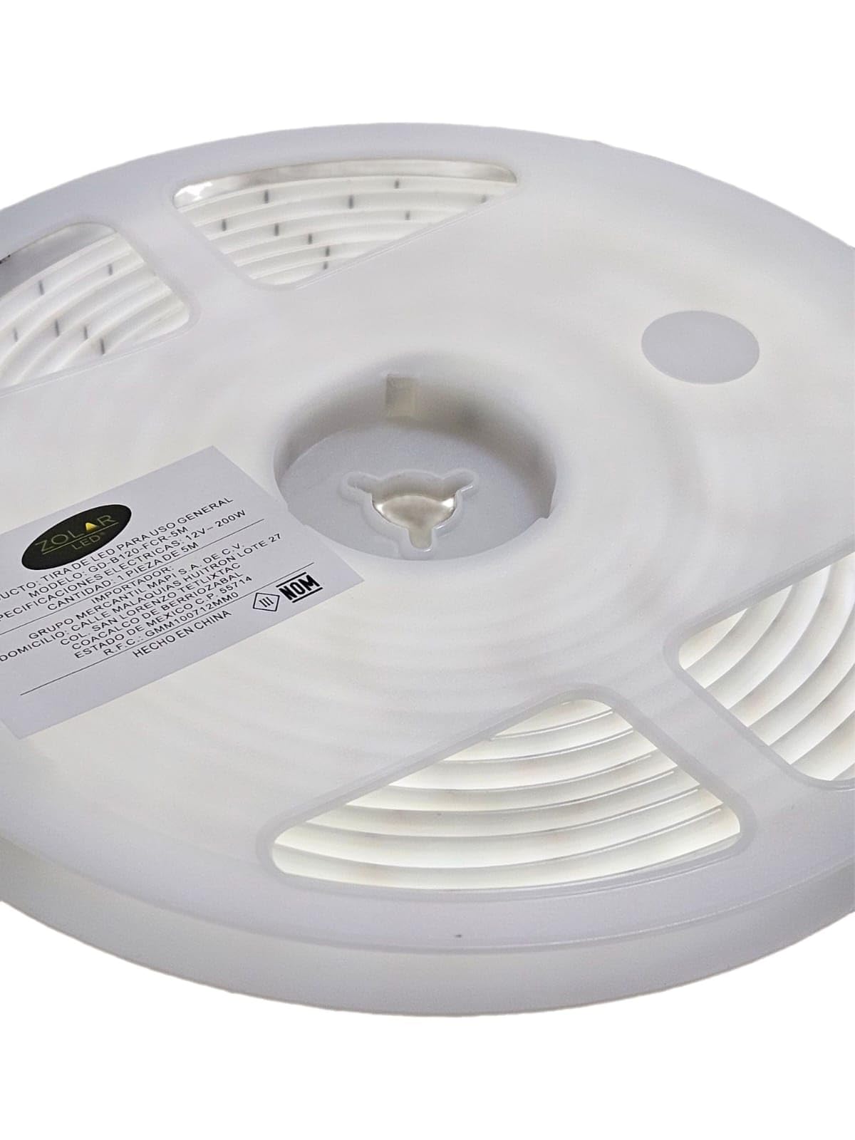 Tira Neon 5mts Led Cob Blanco Frío