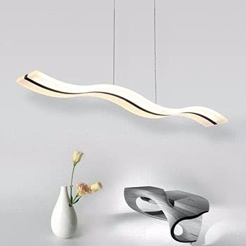 Candil De Led Colgante Modernista Negro (dimeable 3000°k-6000°k)