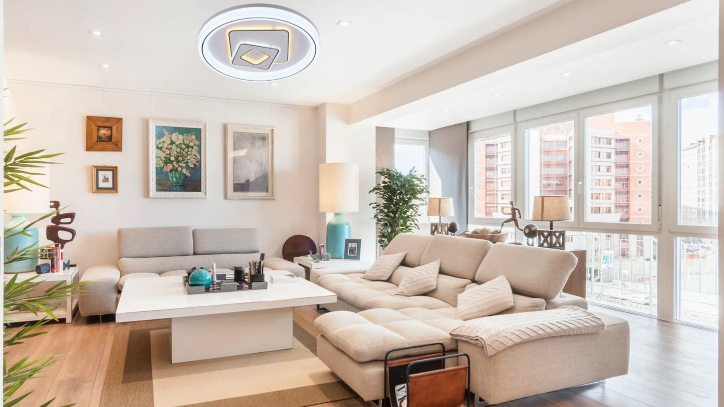 Lampara Led 140w C/3 Tonos De Luz Smart