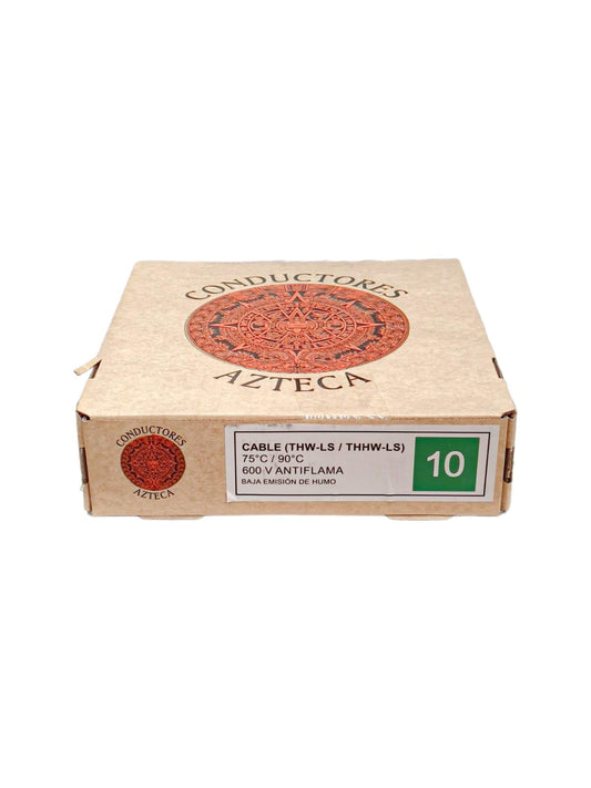 Genérico Cable Thw Azteca Cal 10 (100% Cobre) VERDE