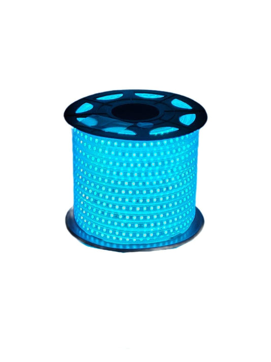 Manguera De Led 2835 C/25 Mts Azul Ice
