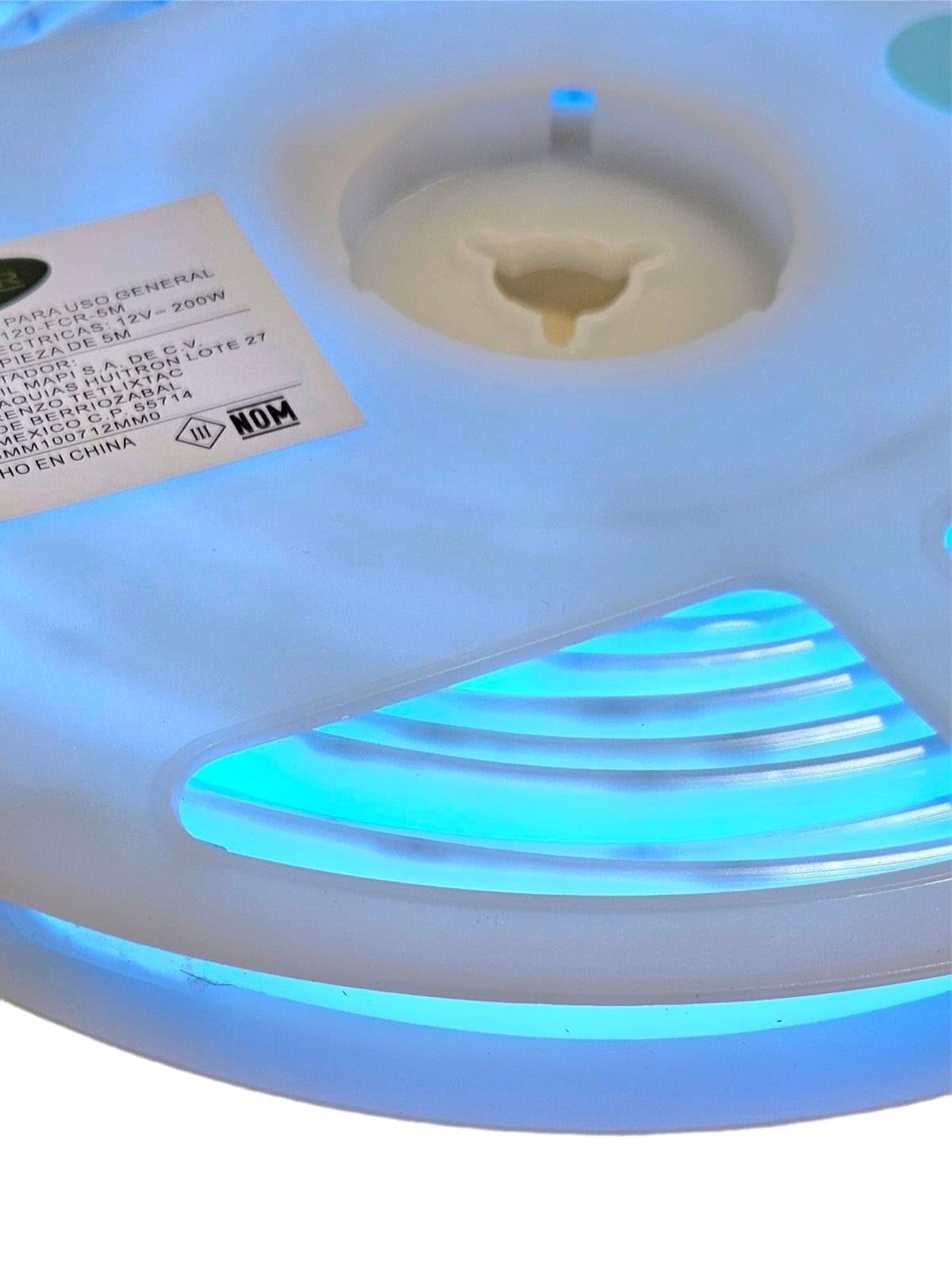 Tira Neon 5mts Led Cob Azul Ice