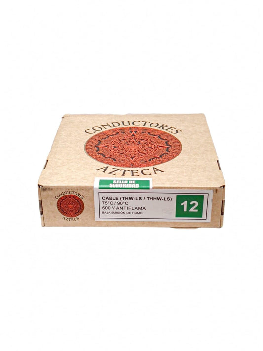 Genérico Cable Thw Azteca Cal 12 (100% Cobre) VERDE