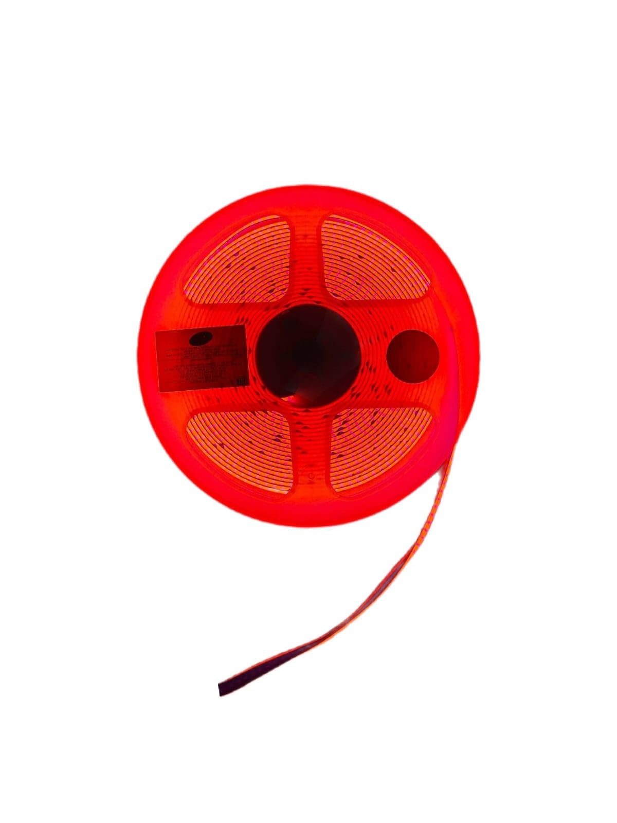 Tira Led Cob 5 Mts 12v Rojo