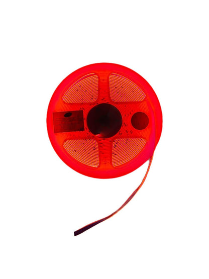 Tira Led Cob 5 Mts 12v Rojo