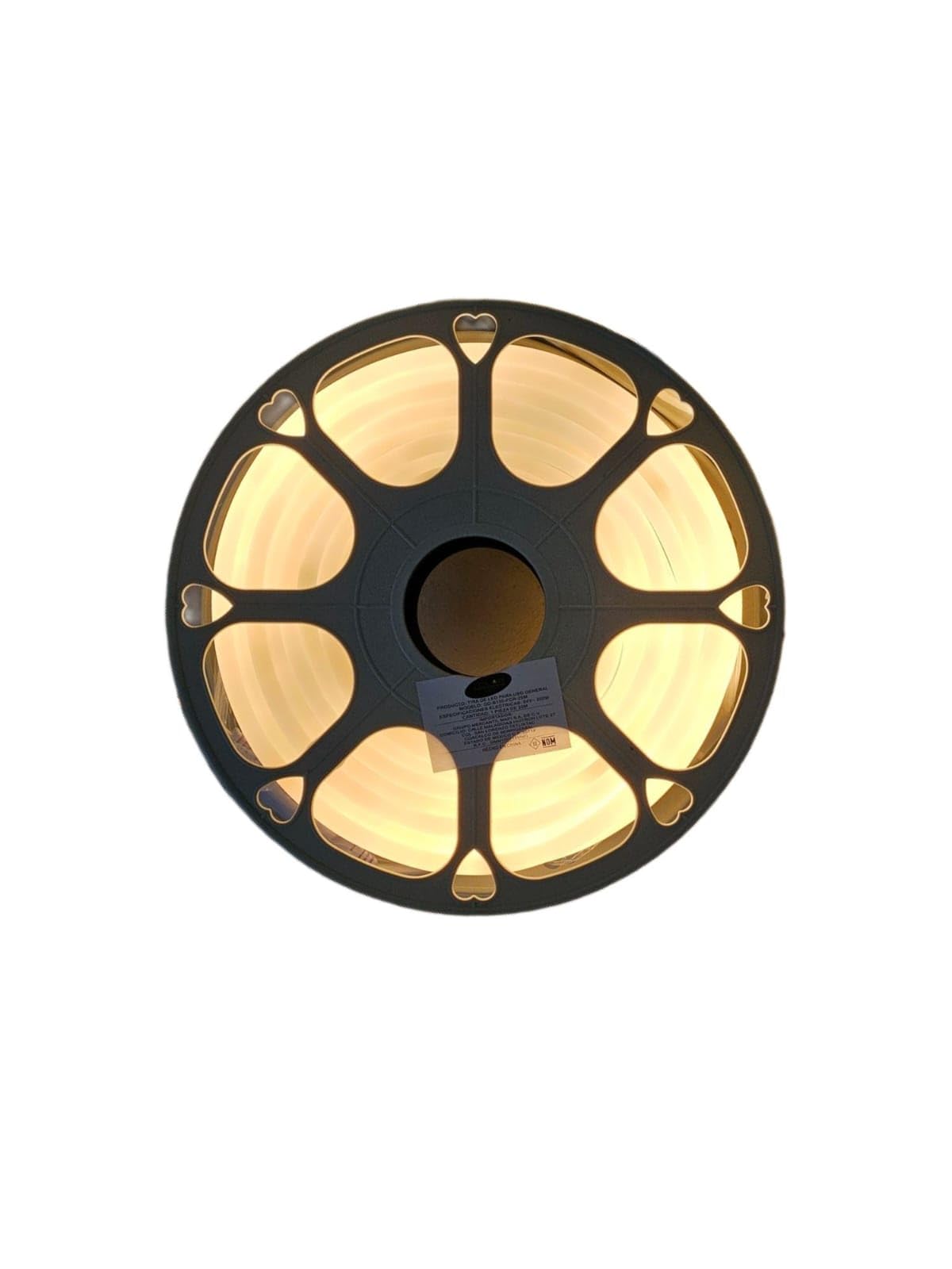 Manguera Neon Flex 25 Mts Blanco Cálido